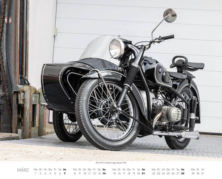 Produktbild: BMW Motorr&auml;der Kalender 2027