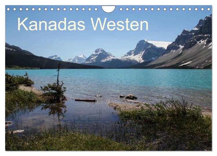 Produktbild: Kanadas Westen 2026 (Wandkalender 2026 DIN A4 quer), CALVENDO Monatskalender