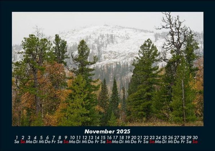 Produktbild: Berglandschaften 2025 Fotokalender DIN A5