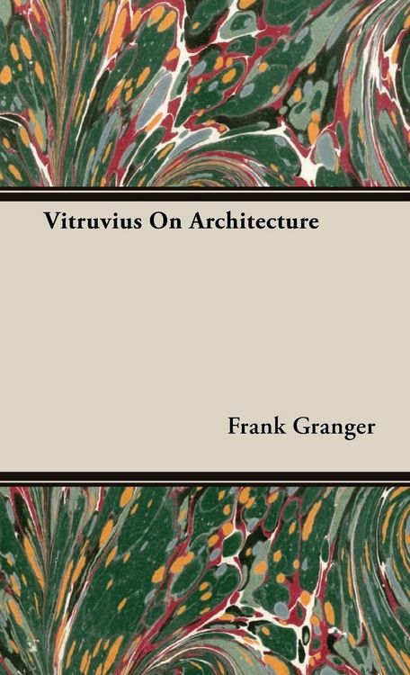 Produktbild: Vitruvius On Architecture