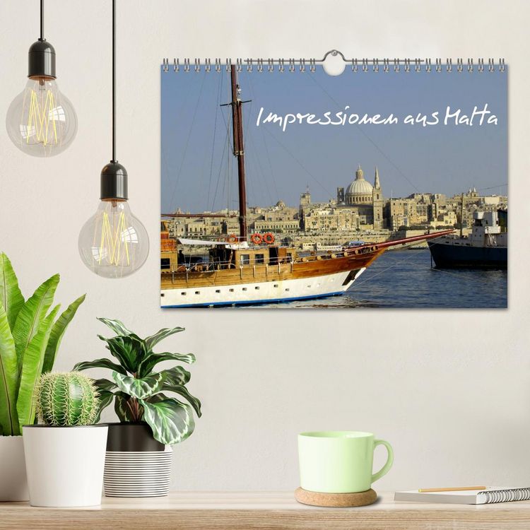 Produktbild: Impressionen aus Malta (Wandkalender 2026 DIN A4 quer), CALVENDO Monatskalender