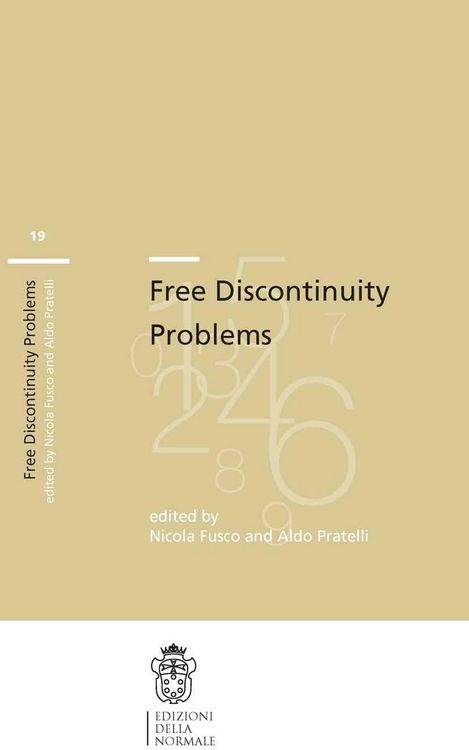 Produktbild: Free Discontinuity Problems