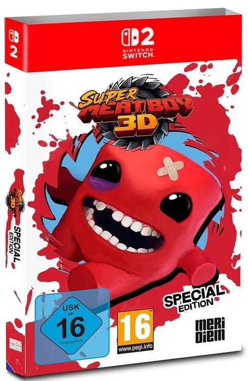 Produktbild: Super Meat Boy 3D (Special Edition)