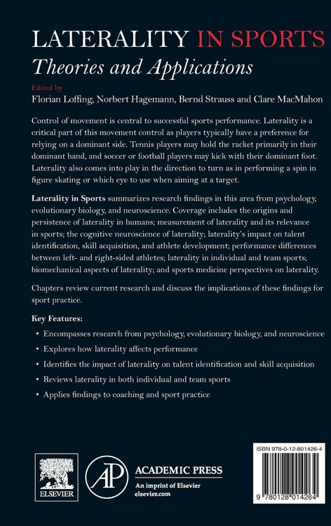 Produktbild: Laterality in Sports