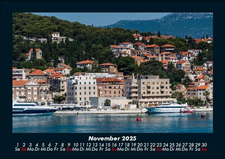 Produktbild: Kroatien 2025 Fotokalender DIN A5