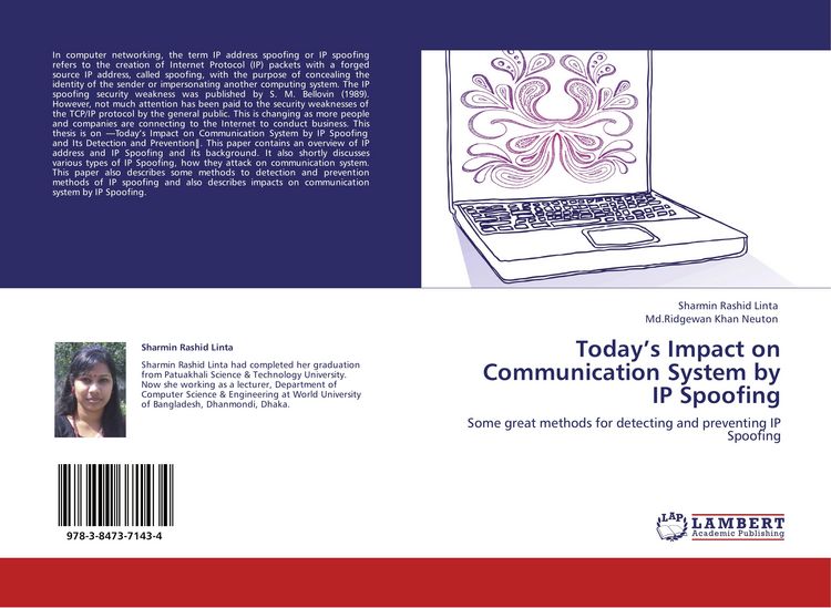Produktbild: Today's Impact on Communication System by IP Spoofing