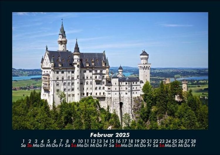 Produktbild: Landschaftskalender 2025 Fotokalender DIN A5