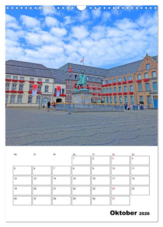 Produktbild: K&ouml;ln und D&uuml;sseldorf - Stadtmomente am Rhein (Wandkalender 2026 DIN A3 hoch), CALVENDO Monatskalender