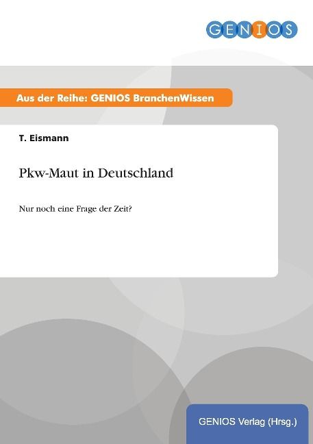 Produktbild: Pkw-Maut in Deutschland