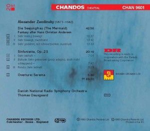Produktbild: Dausgaard, T: Seejungfrau/Sinfonietta/+