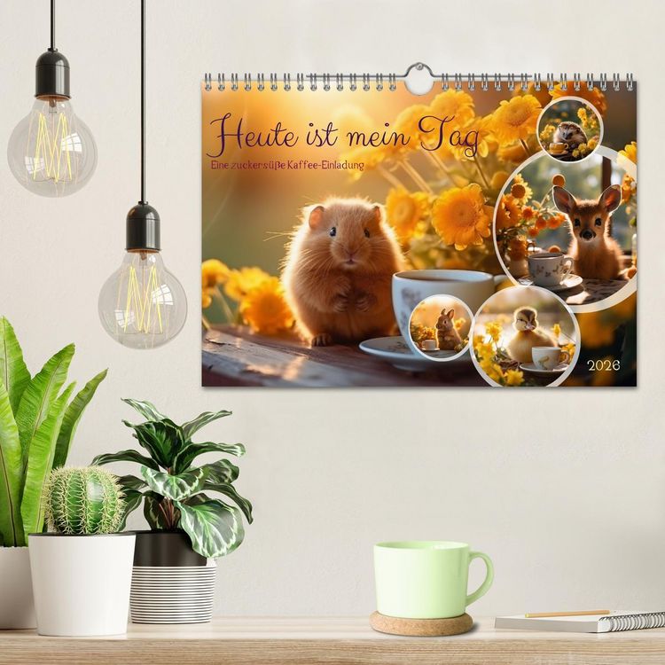 Produktbild: Heute ist mein Tag (Wandkalender 2026 DIN A4 quer), CALVENDO Monatskalender