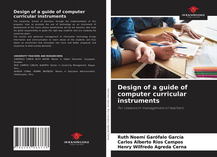 Produktbild: Design of a guide of computer curricular instruments