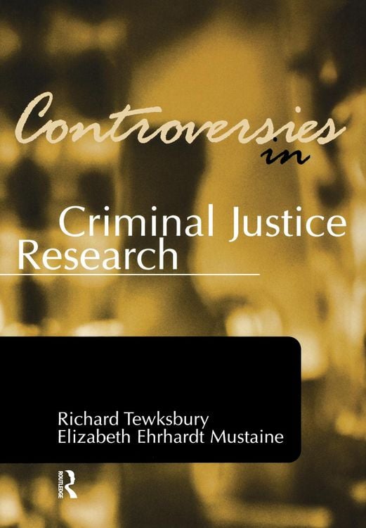 Produktbild: Controversies in Criminal Justice Research