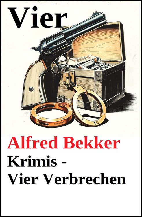 Produktbild: Vier Alfred Bekker Krimis - Vier Verbrechen