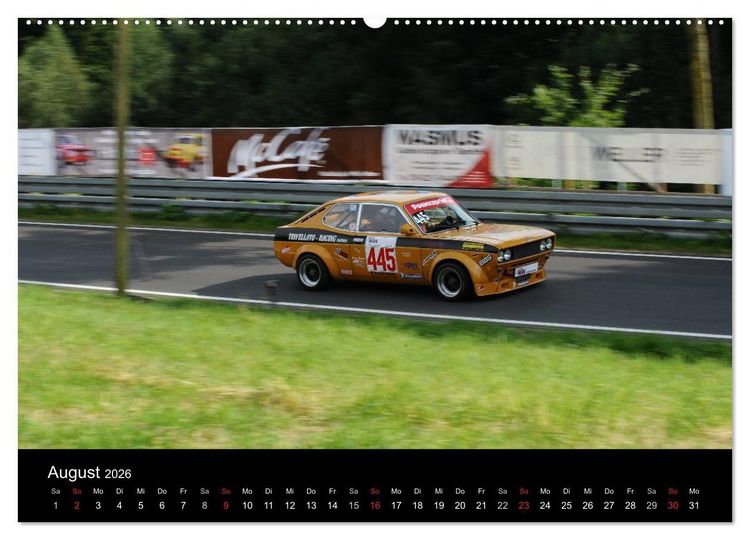 Produktbild: Bergrennen Osnabr&uuml;ck &ndash; Boliden am Berg (Wandkalender 2026 DIN A2 quer), CALVENDO Monatskalender