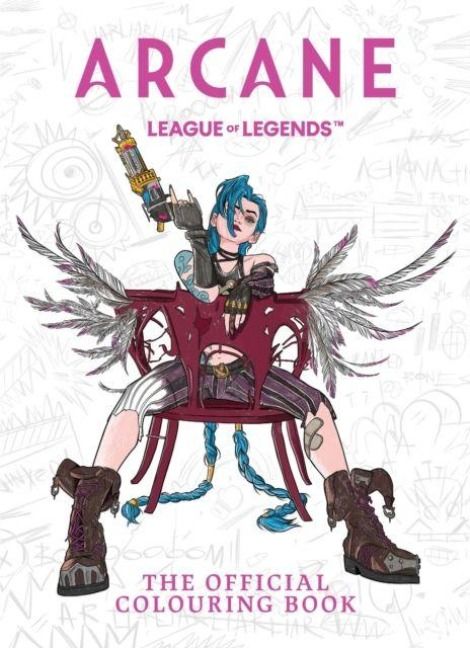Produktbild: Arcane: The Official Colouring Book