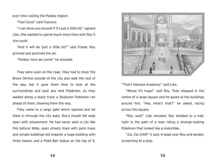 Produktbild: Pokemon: Journey in Paldea Chapter Book