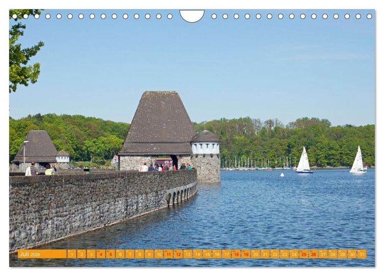 Produktbild: Das Sauerland - Mittelgebirge im Herzen Deutschlands (Wandkalender 2026 DIN A4 quer), CALVENDO Monatskalender