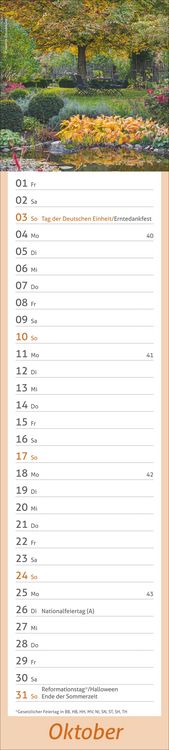 Produktbild: times&more Garten Langplaner 2027