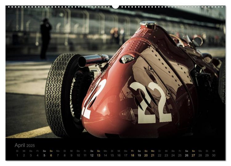Produktbild: Classic Maserati Racing (hochwertiger Premium Wandkalender 2025 DIN A2 quer), Kunstdruck in Hochglanz