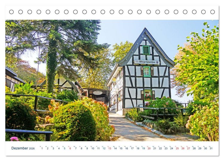 Produktbild: K&ouml;nigswinter. Drachenfels und Rheinromantik (Tischkalender 2026 DIN A5 quer), CALVENDO Monatskalender