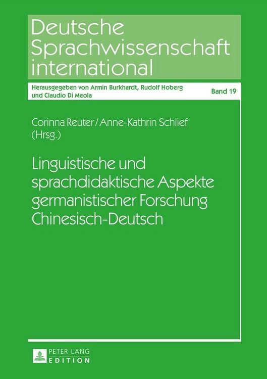 Produktbild: Linguistische und sprachdidaktische Aspekte germanistischer Forschung Chinesisch-Deutsch