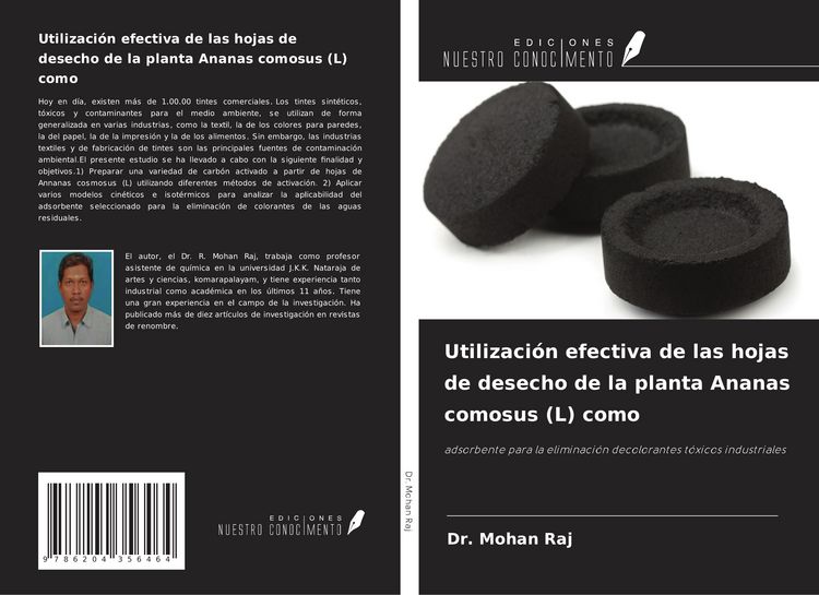 Produktbild: Utilizaci&oacute;n efectiva de las hojas de desecho de la planta Ananas comosus (L) como