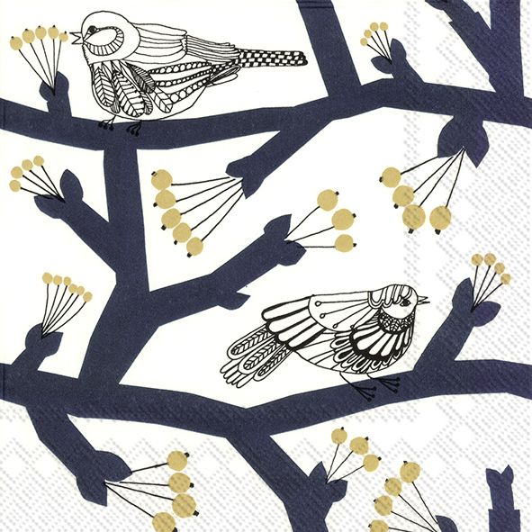 Produktbild: Serviette "Pakkanen", 33x33 cm
