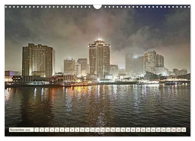 Produktbild: So sch&ouml;n ist New Orleans (Wandkalender 2026 DIN A3 quer), CALVENDO Monatskalender