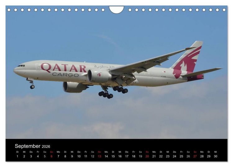 Produktbild: Luftfracht-Cargo (Wandkalender 2026 DIN A4 quer), CALVENDO Monatskalender