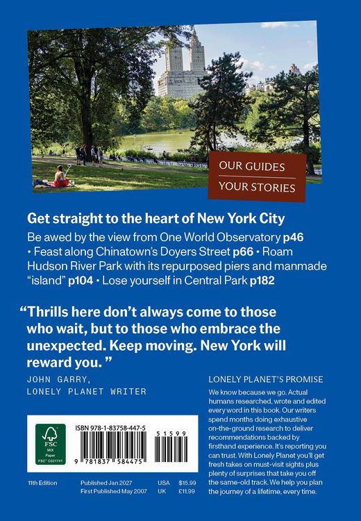 Produktbild: Lonely Planet Pocket New York City