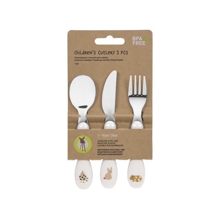 Produktbild: Cutlery 3 pcs Little Mateys spicy orange