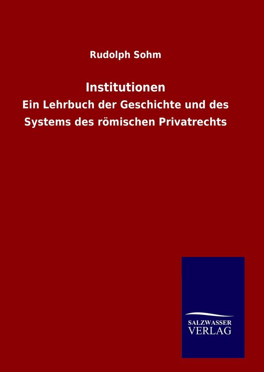 Produktbild: Institutionen