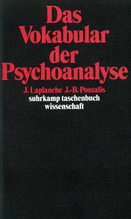 Produktbild: Das Vokabular der Psychoanalyse