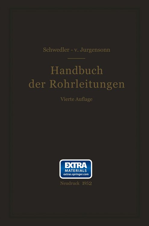 Produktbild: Handbuch der Rohrleitungen