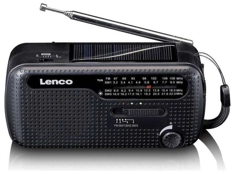 Produktbild: Lenco MCR-113BK Notfallradio Schwarz