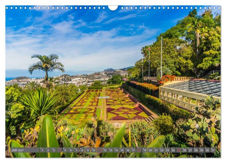 Produktbild: Madeira - Insel der Blumen 2027 (Wandkalender 2027 DIN A3 quer), CALVENDO Monatskalender