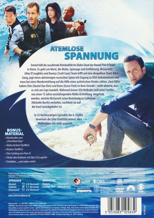 Hawaii Five-0 - Season 6 [6 DVDs]