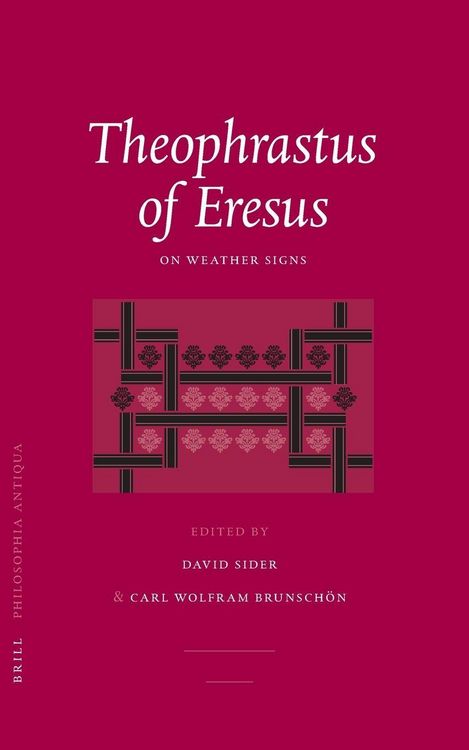 Produktbild: Theophrastus of Eresus: On Weather Signs