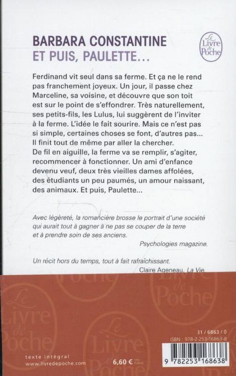 Produktbild: Et puis, Paulette...