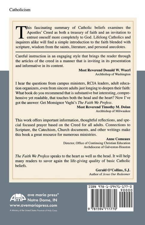 Produktbild: The Faith We Profess