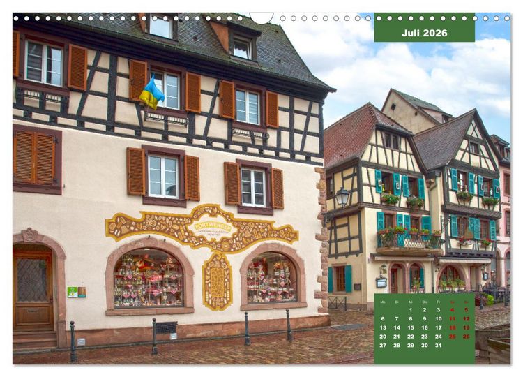 Produktbild: Kaisersberg Perle des Elsass (Wandkalender 2026 DIN A3 quer), CALVENDO Monatskalender