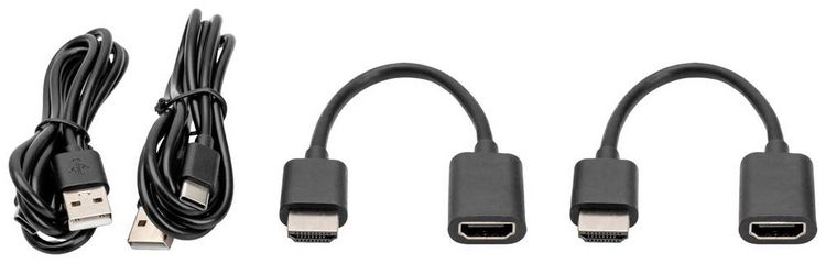 Produktbild: Digitus DS-55323 HDMI-Funk&uuml;bertragung (Set) 30 m 3840 x 2160 Pixel integrierte LED-Anzeige, mobile Variante