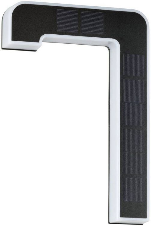 Produktbild: Paulmann 79848 Solar-Hausnummernleuchte 0.20W Warmwei&szlig; Schwarz