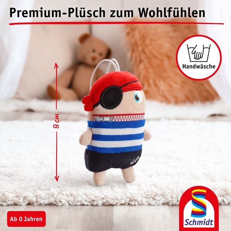 Produktbild: Sorgenfresser: Jolly, 8 cm, Pl&uuml;sch Anh&auml;nger