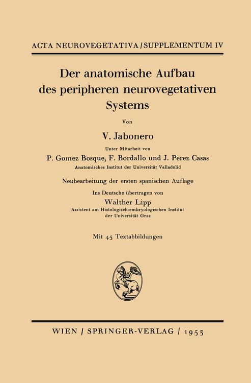 Produktbild: Der anatomische Aufbau des peripheren neurovegetativen Systems