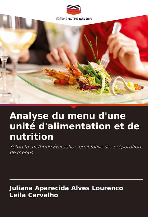 Produktbild: Analyse du menu d'une unit&eacute; d'alimentation et de nutrition