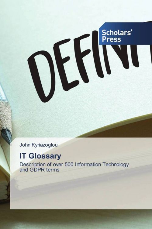 Produktbild: IT Glossary