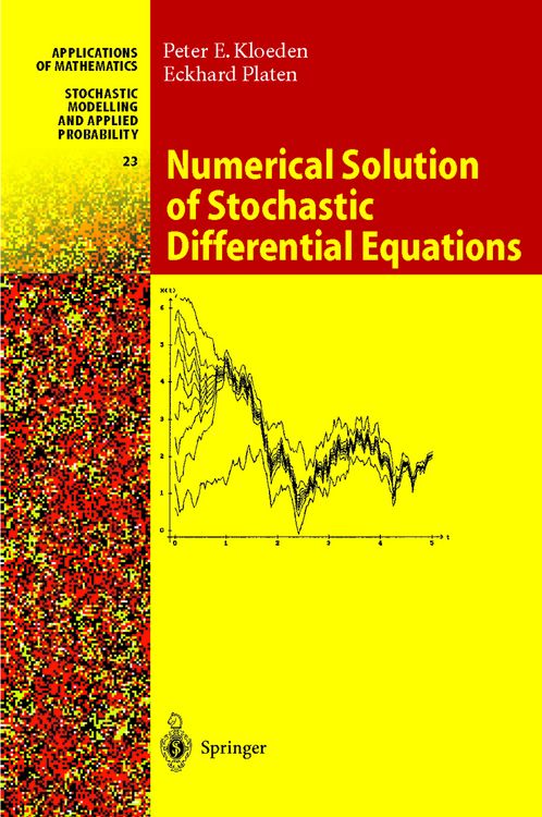 Produktbild: Numerical Solution of Stochastic Differential Equations