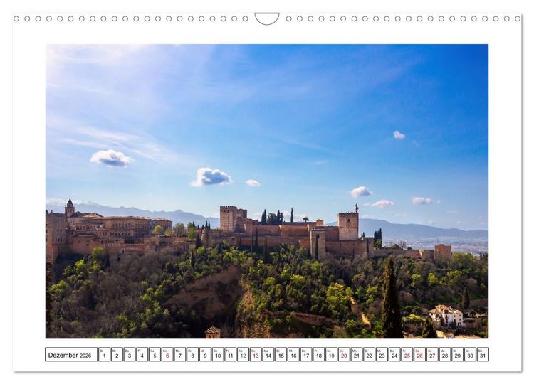 Produktbild: Andaluc&iacute;a - Buenos D&iacute;as (Wandkalender 2026 DIN A3 quer), CALVENDO Monatskalender